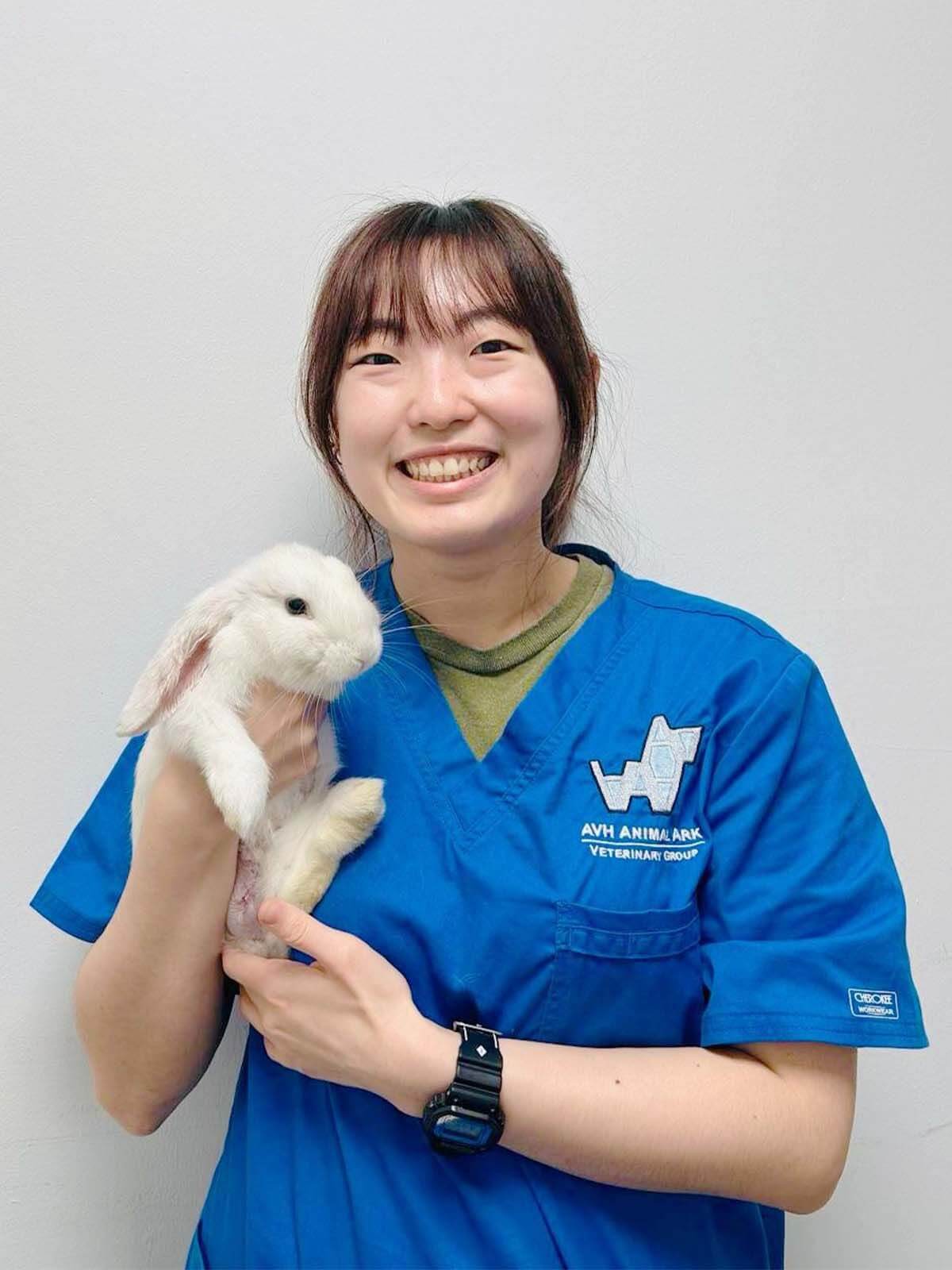 Dr Regina Khoo, veterinarian at AVH Animal Ark Vet