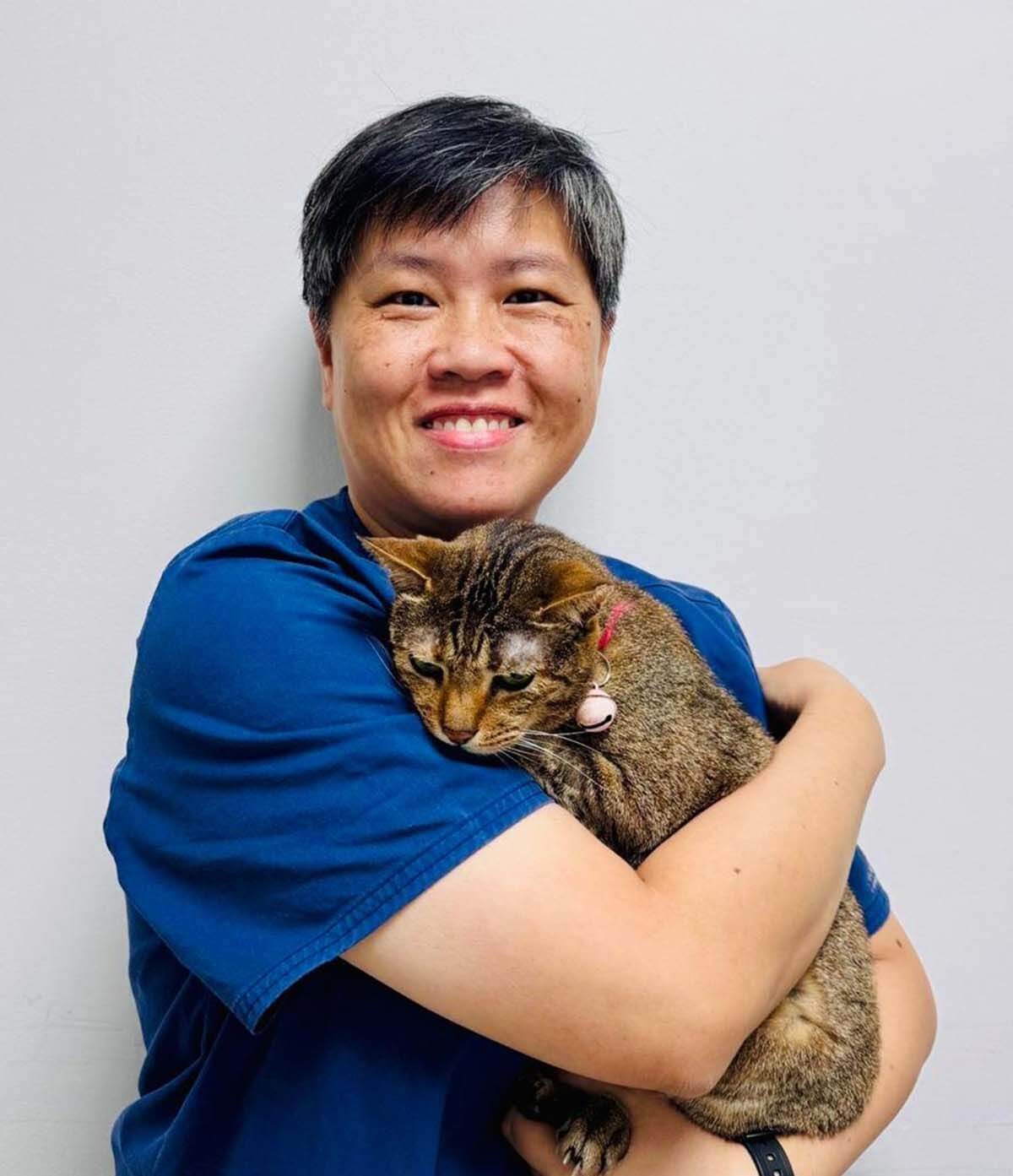 Corrinne, veterinary nurse at AVH Animal Ark Vet