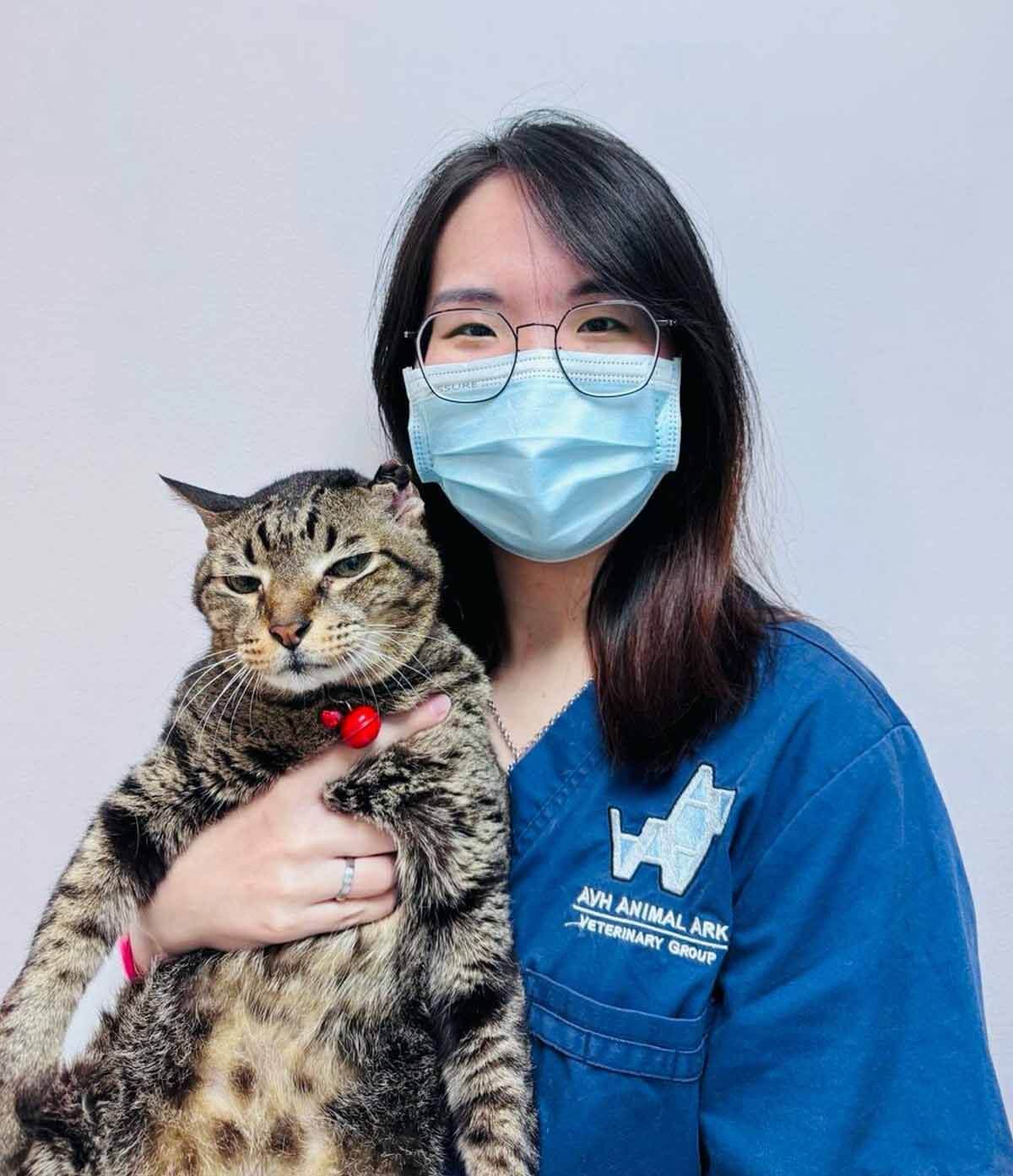 Rachael, veterinary nurse at AVH Animal Ark Vet