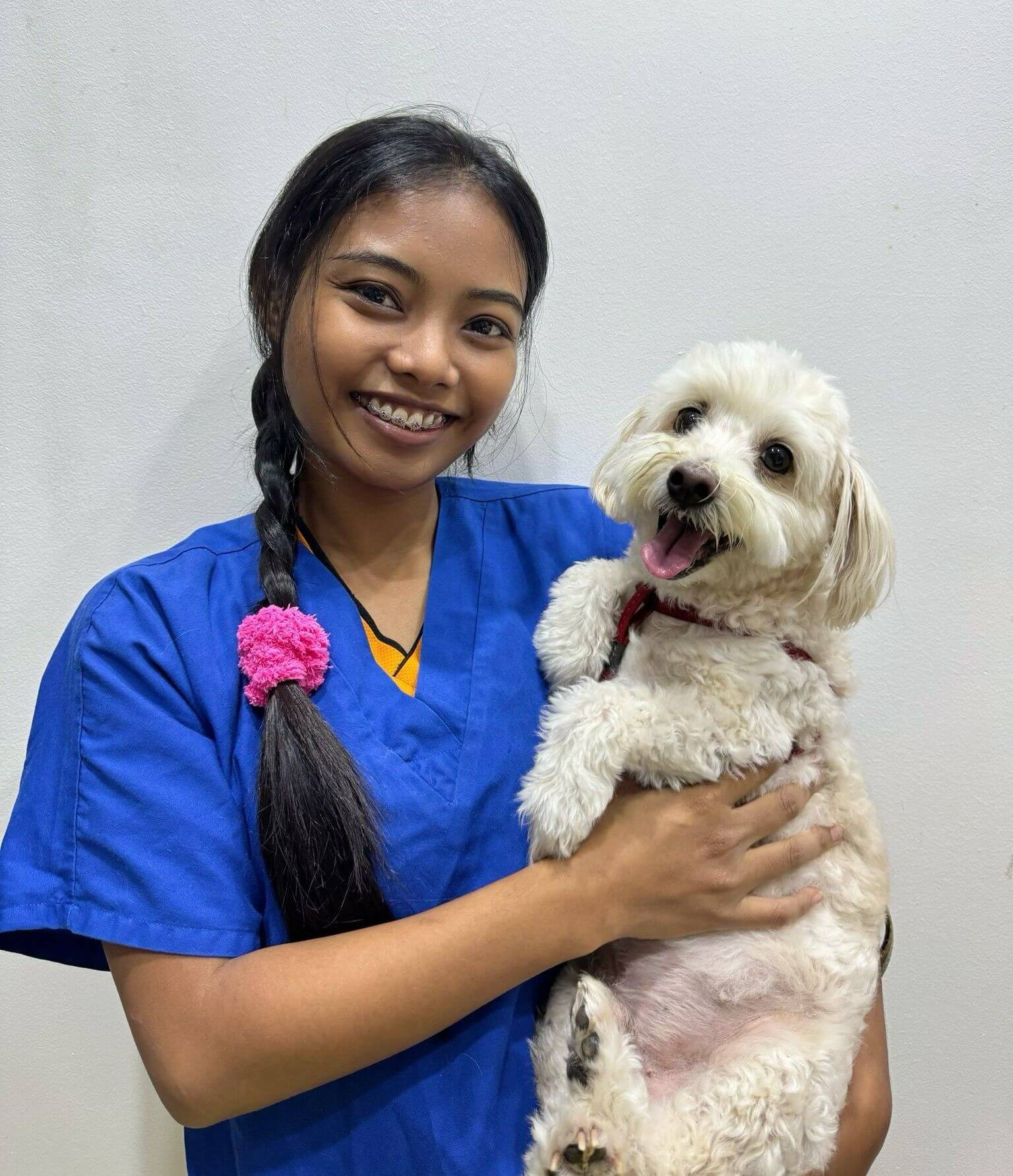 Nuraqhilah, staff member at AVH Animal Ark Vet