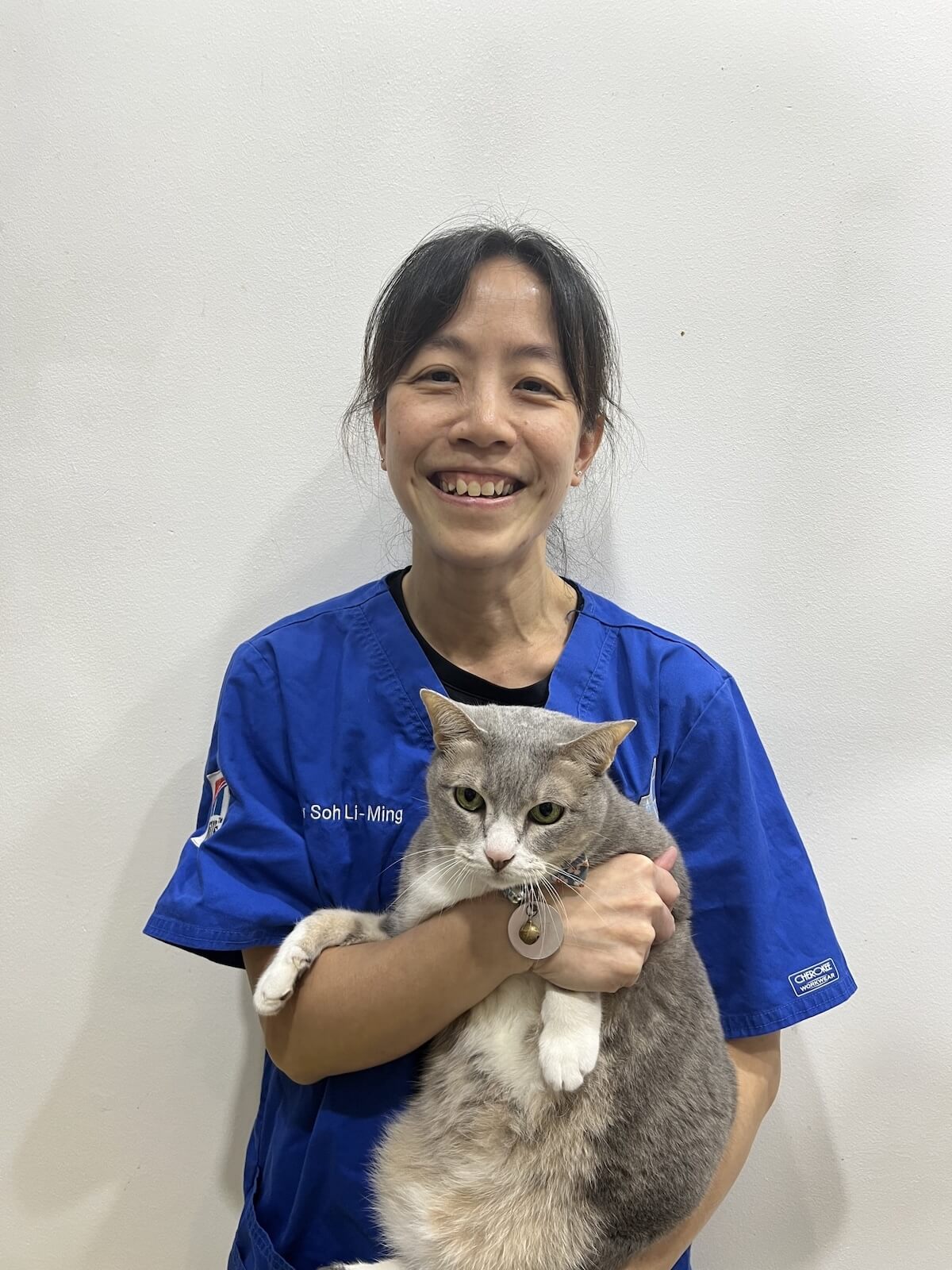 Dr Li Ming, veterinarian at AVH Animal Ark Vet